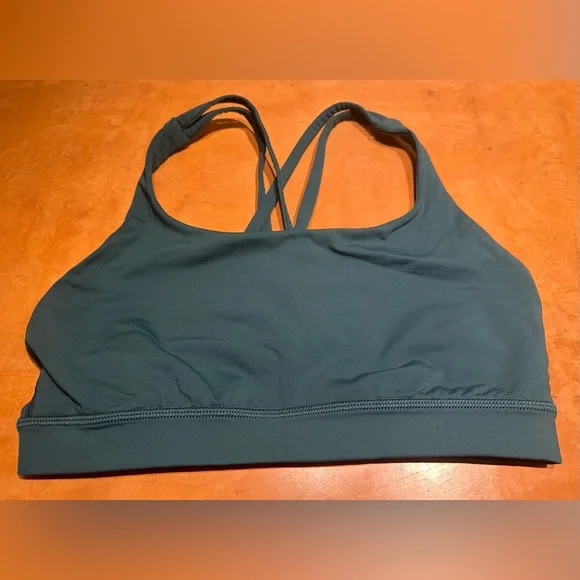 Lululemon Energy Sports Bra, Teal, Size 6, Like New, NWOT! - Picture 4 of 6